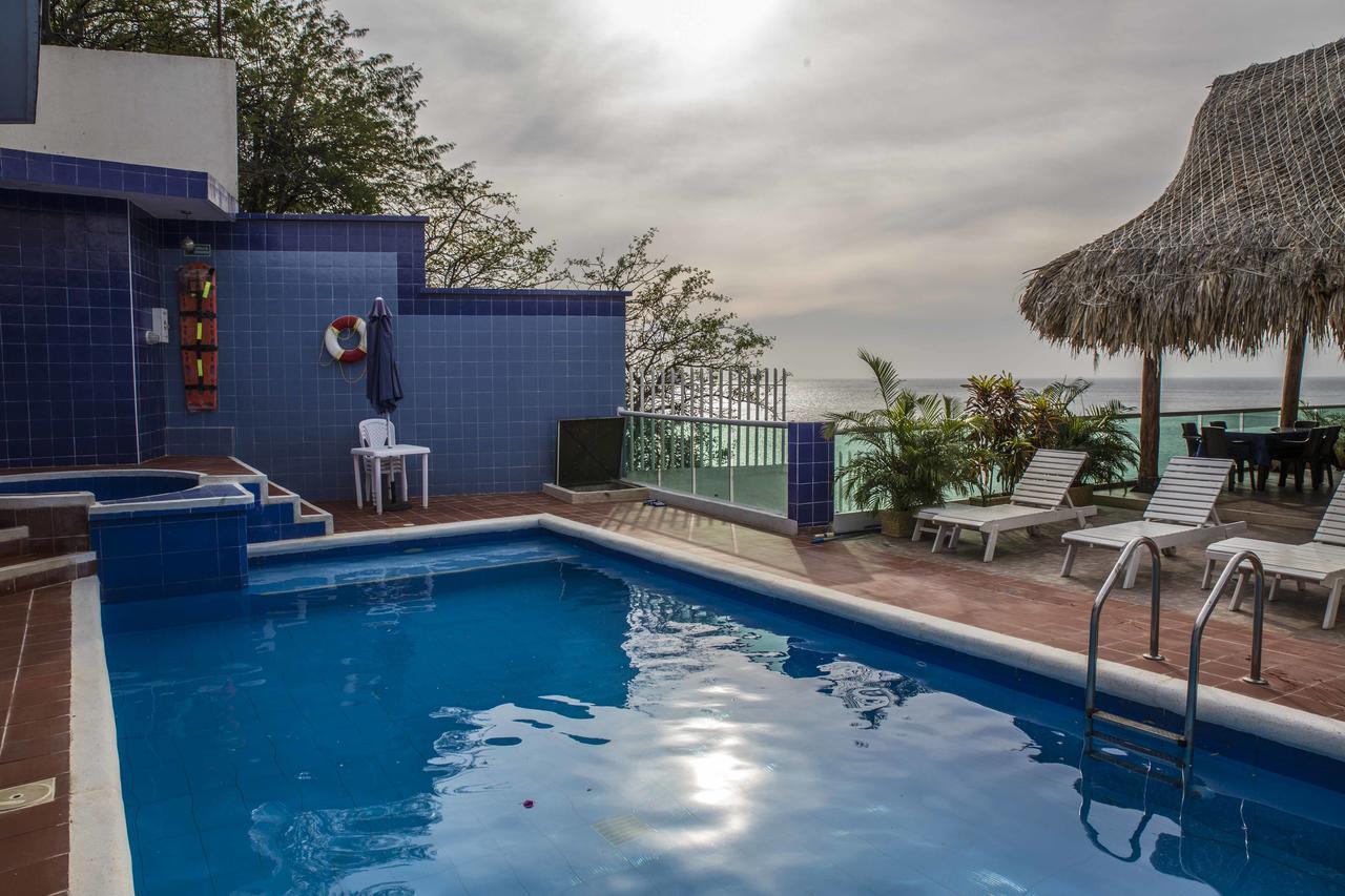 Hotel Large Beach Taganga Bagian luar foto