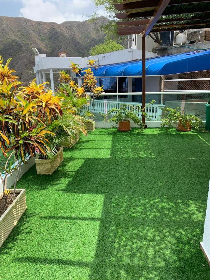 Hotel Large Beach Taganga Bagian luar foto