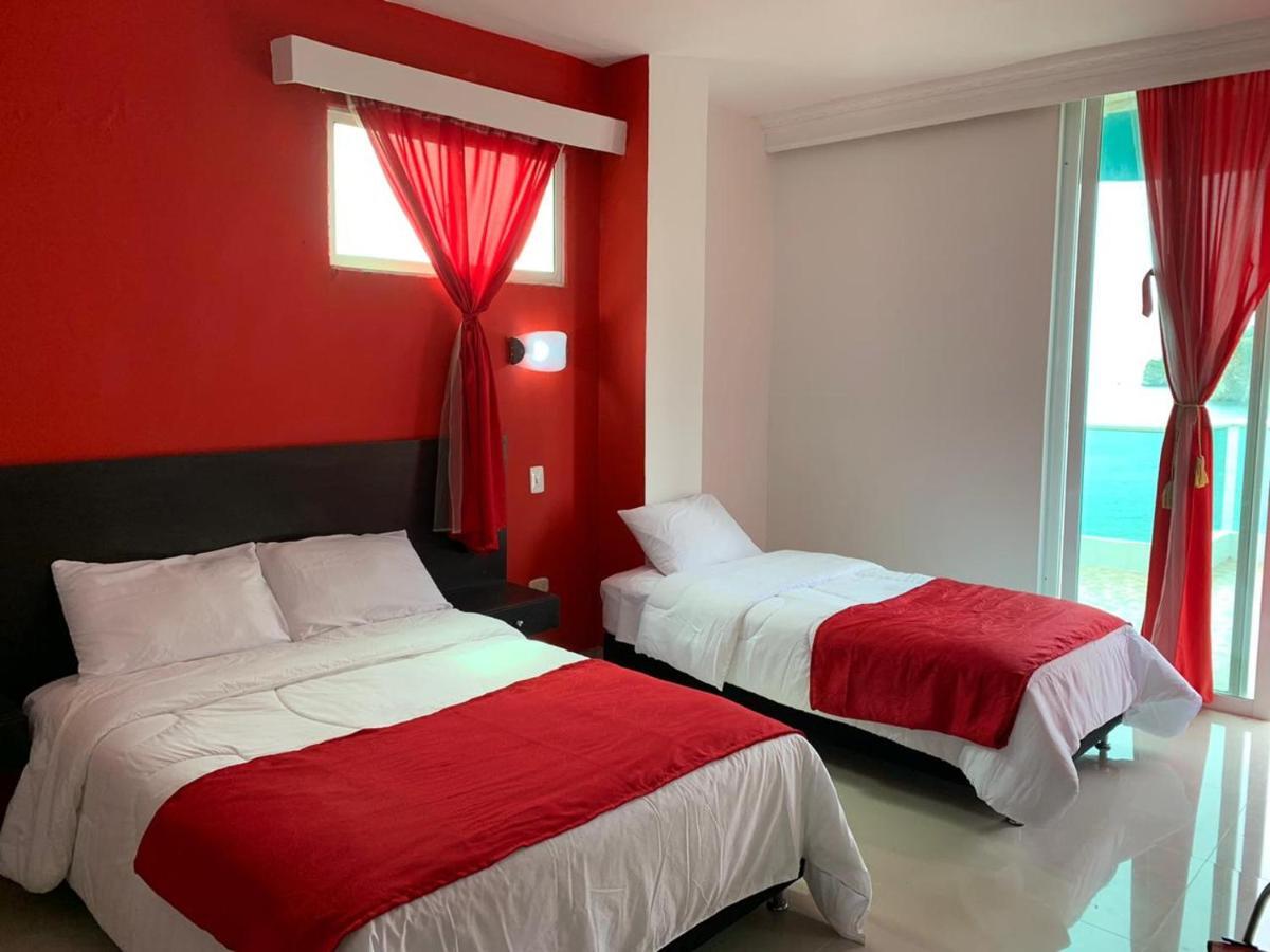Hotel Large Beach Taganga Bagian luar foto